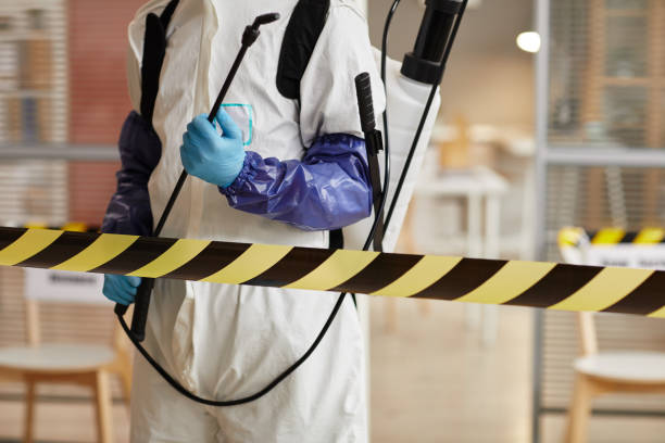 Professional Biohazard Cleanup technician working in Rockford, MN